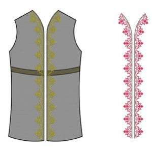 Embroidery Designs For Kurtas Neck