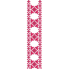 Floral Repeat Embroidery Design