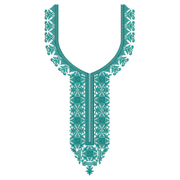 Peshawari Mosaic Embroidery Design