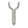 Embroidery Neck For Round Neck Top