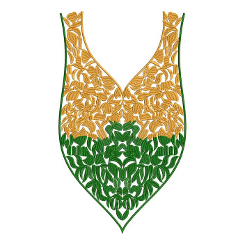 Fully Satin Jalabiya Abaya Embroidery Design