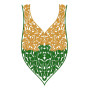 Fully Satin Jalabiya Abaya Embroidery Design