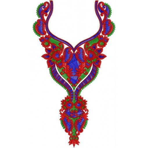 Pakistani Fashion Neck Embroidery Design Pakistani Fashion Neck Embroidery Design