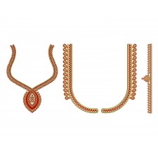 Heavy Necklace Type Neck Embroidery Design 21898 Heavy Necklace Type Neck Embroidery Design 21898