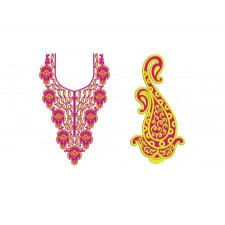 High End Creative & Stylish Galebia Neck & Patch Design High End Creative & Stylish Galebia Neck & Patch Design