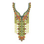 Islamic Arabic Neck Embroidery Design