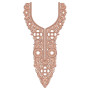 Ornate Symmetrical Floral Medallion Embroidery Design