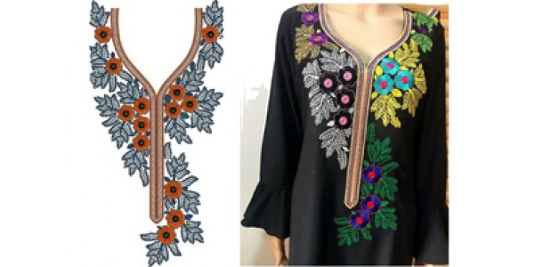 Buy Ukal Cotton Trending Hand Embroidery Kurti Top for Women & Girls Green  at Amazon.in