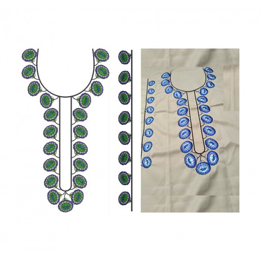 Kenya African Caftan Neck Embroidery Design 21493 Kenya African Caftan Neck Embroidery Design 21493