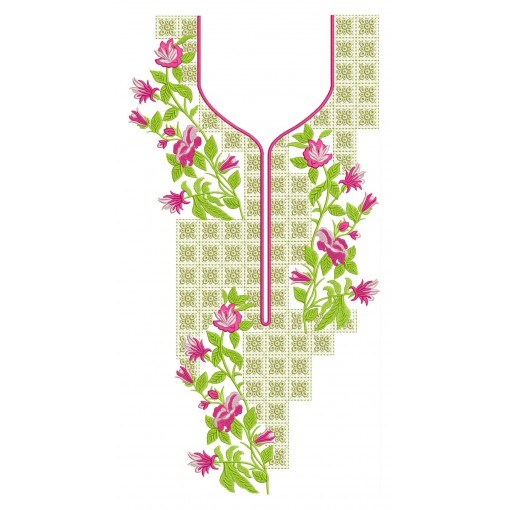 Ladies Kurta Embroidery Designs 26460