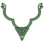 Teardrop Harmony Neck Embroidery Design