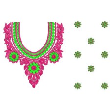 Latest Churidar Neck Embroidery Design 19876 Latest Churidar Neck Embroidery Design 19876