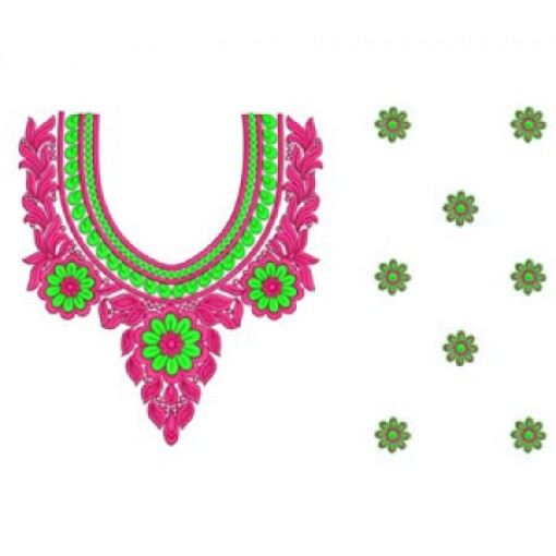 Latest Churidar Neck Embroidery Design 19876 Latest Churidar Neck Embroidery Design 19876