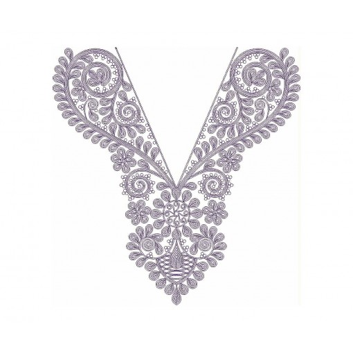 Latest Embroidery Designs For Neck