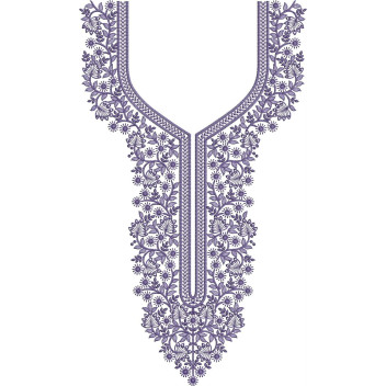 Lavender Tiny Flower Embroidery Design
