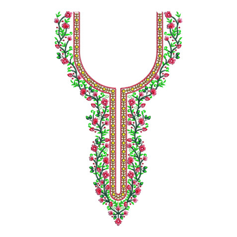 Sultan's Flora Embroidery Design