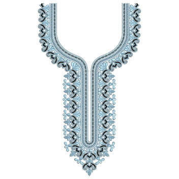 Luxury Moroccan Kaftan Embroidery Design