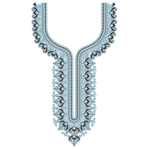Luxury Moroccan Kaftan Embroidery Design