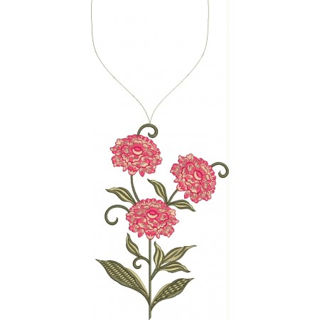 Machine Embroidery Necklace Designs 26410