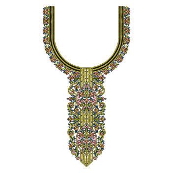 Sindhi Gala Embroidery