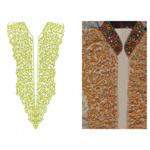 Mexican Neck Embroidery Design 22591 Mexican Neck Embroidery Design 22591