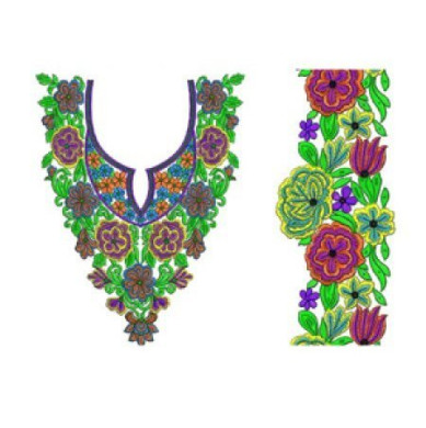 Moroccan Latest Fashion Dresses Embroidery Design