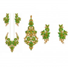 New Neck Embroidery Design 18628 New Neck Embroidery Design 18628