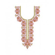 Neck Embroidery Design 20047