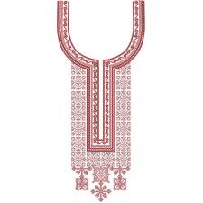 Neck Machine Embroidery Designs 26407