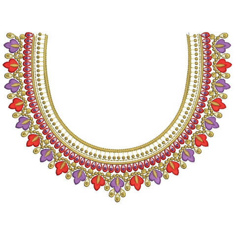 Navratna Nectar Embroidery Design