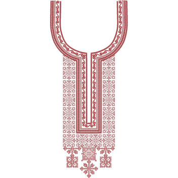 Kashmiri Scroll Embroidery Design