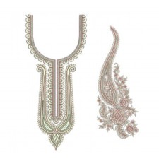 New Neck Embroidery Design 30187 New Neck Embroidery Design 30187