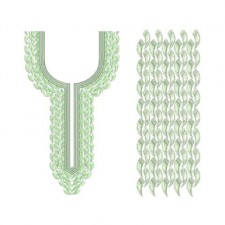 New Neck Embroidery Design 30301 New Neck Embroidery Design 30301