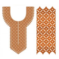 New Neck Embroidery Design 30376 New Neck Embroidery Design 30376