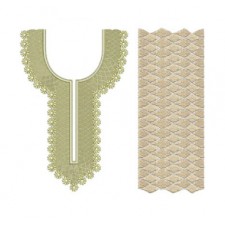 New Neck Embroidery Design 30382 New Neck Embroidery Design 30382