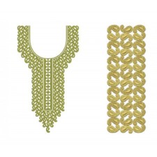 New Neck Embroidery Design 30383 New Neck Embroidery Design 30383