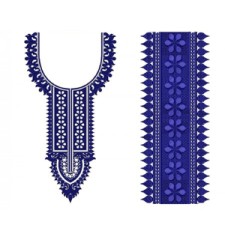 New Neck Embroidery Design 30384 New Neck Embroidery Design 30384