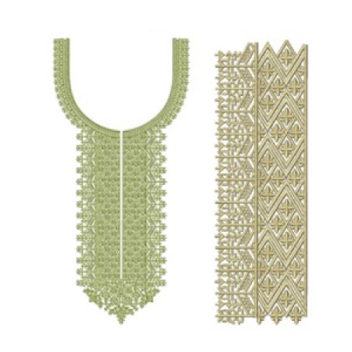 New Neck Embroidery Design 30388 New Neck Embroidery Design 30388