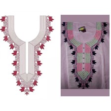 New Neck Embroidery Design 18668 New Neck Embroidery Design 18668