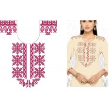 New Neck Embroidery Design 19673