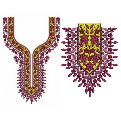 New Neck Embroidery Design 18715 New Neck Embroidery Design 18715