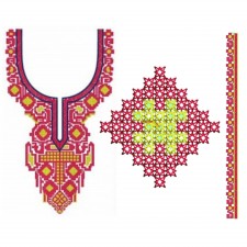 New Neck Embroidery Design 19627 New Neck Embroidery Design 19627
