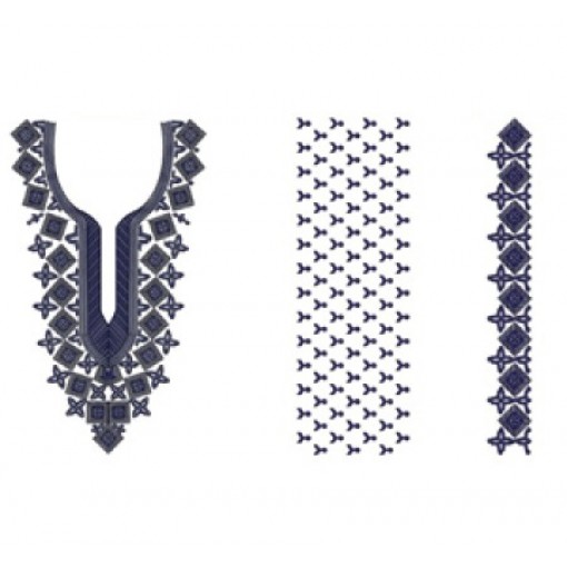 Neck Embroidery Design 20527 Neck Embroidery Design 20527