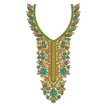 New Neck Embroidery Design