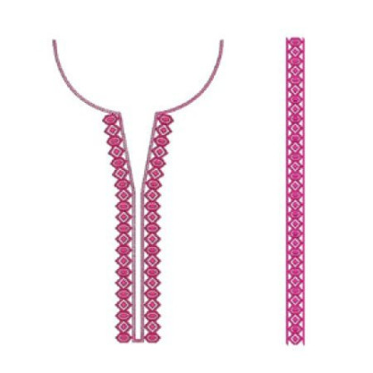 New Neck Embroidery Design 18636