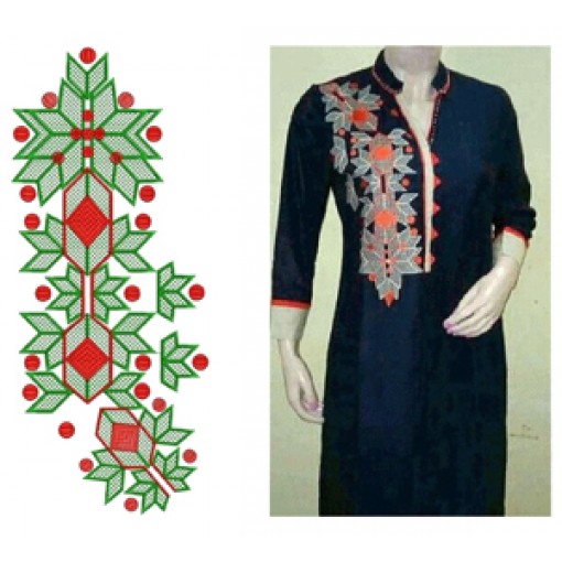 Night Wear Kurtis Embroidery Neck Design Night Wear Kurtis Embroidery Neck Design