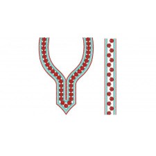 Nighty Neck Embroidery Designs 339 Nighty Neck Embroidery Designs 339