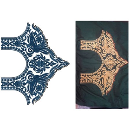 Pakistani Embroidery Designs For Salwar Kameez 16045