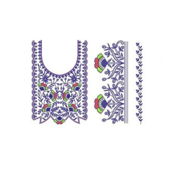 Pakistani Suit Neck Design