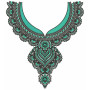 The Jade Meenakari Embroidery Design